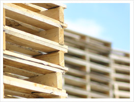 Wooden pallets 